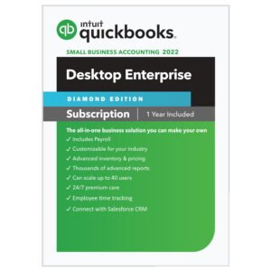 QuickBooks Enterprise Diamond 2024 Accounting Software - PC Download + CD - Image 1
