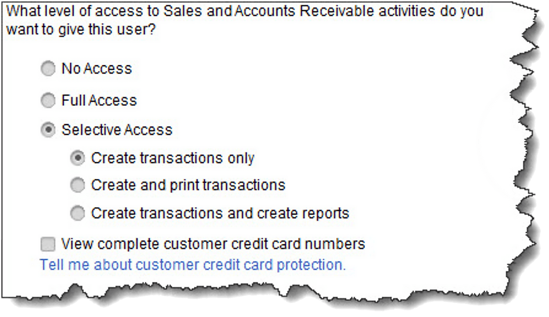 quickbooks user access permissions